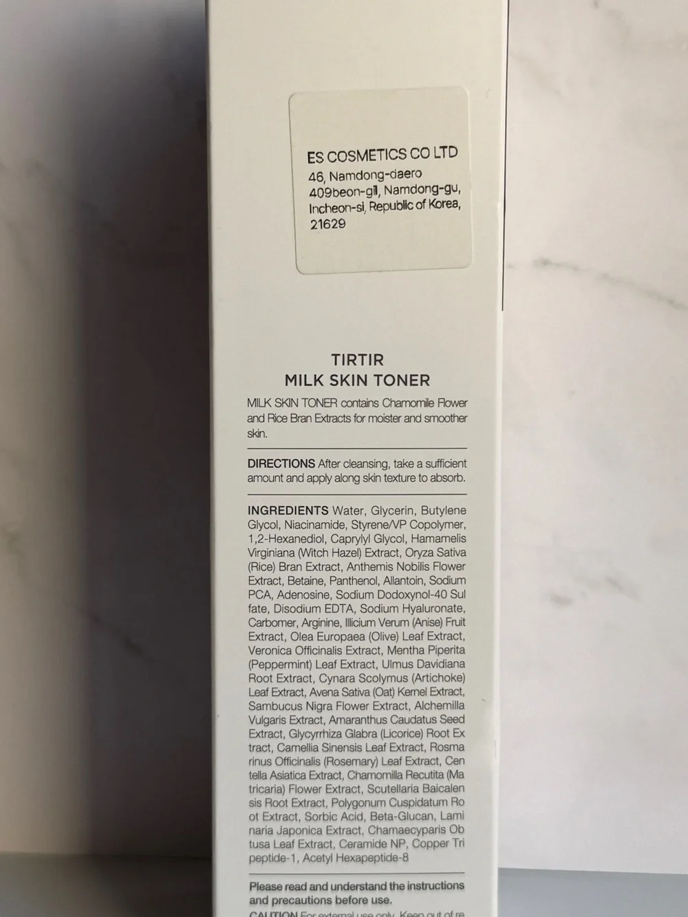 TIRTIR Milk Skin Toner – 150 mL | New & Sealed